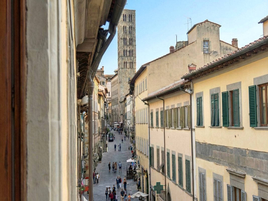GUESTHOUSE-AREZZO vista-centro-storico-arezzo