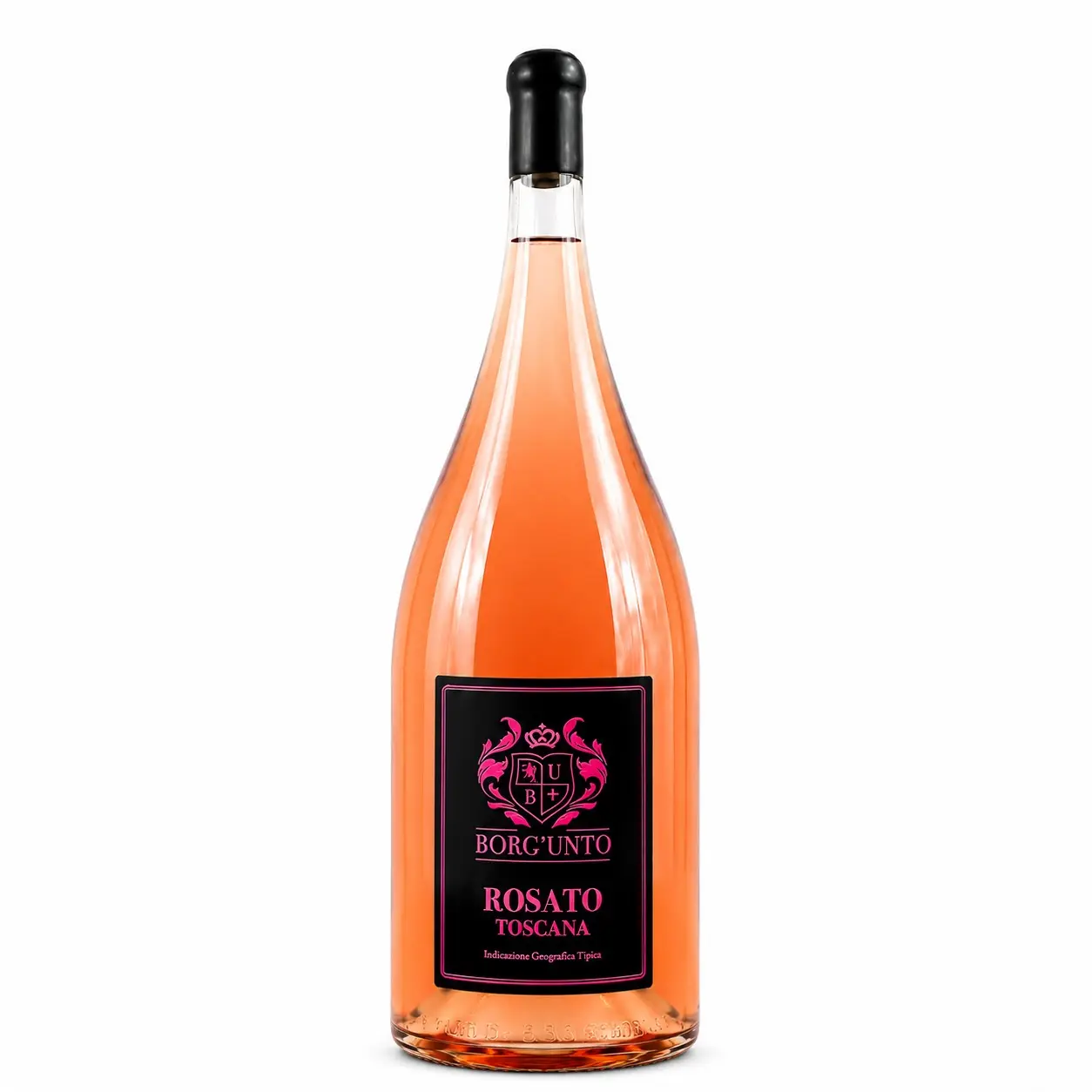 Bottiglia Jeroboam Rosato vino rosato italiano 100% uve selezionate