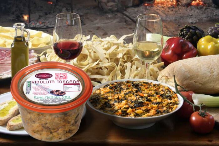 Pappa al pomodoro, Ribollita, Pesche Sciroppate