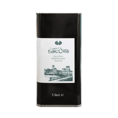 Olio Extravergine di oliva italiano 5L. – 100% Olive Toscane, Estratto a Freddo