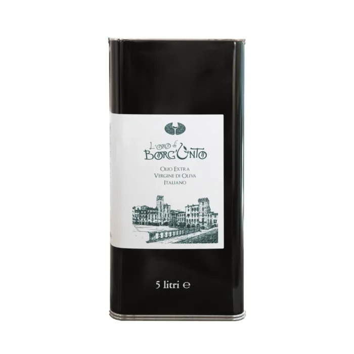 Olio Extravergine di oliva italiano 5L. – 100% Olive Toscane, Estratto a Freddo