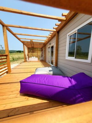Bungalow esclusivo a Borgunto, Arezzo – Scopri la struttura del Granducato Gestioni con jacuzzi privata e ambienti confortevoli per una vacanza rigenerante in Toscana.